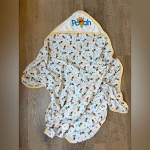 Vintage Winnie the Pooh hooded towel